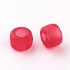 Transparent European Acrylic Beads FACR-S047-M-3