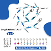 Knitting Row Counter Chains & Locking Stitch Markers Kits HJEW-AB00487-2