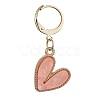 Heart Pendant Stitch Markers HJEW-JM01084-4