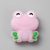 Frog Luminous Food Grade Eco-Friendly Silicone Beads SIL-WH0003-12D-1