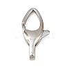 316 Stainless Steel Lobster Claw Clasps STAS-C154-02C-P-1