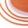 Round Waxed Polyester Cord X-YC-G006-01-1.0mm-07-2