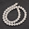 Natural Malaysia Jade Bead Strands X-G-A146-8mm-A29-2