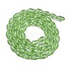 Transparent Glass Beads Strands LS-EGLA-N013-T4mm-D13-2