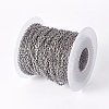 Tarnish Resistant 304 Stainless Steel Cable Chains STAS-I107-05P-3