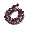 Natural Multi-Color Agate Beads Strands G-A261-B02-14mm-3