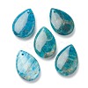 Natural Apatite Pendants G-B013-06B-01-1