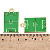Alloy Enamel Pendants FIND-I065-01J-G-3