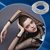 60Pcs Minimalist Steel Spring Chain Stretch Bracelets Set TWIR-UN0001-12P-6