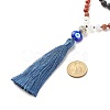 Gemstone Mala Beads Necklace NJEW-JN03814-5