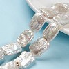 Natural Baroque Pearl Keshi Pearl Beads Strands PEAR-T001-03-2