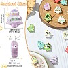 16Pcs 16 Colors Handmade Porcelain Beads PORC-CJ0001-13-2