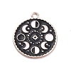 Alloy Enamel Pendants FIND-C015-02RG-1