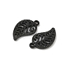 304 Stainless Steel Pendants STAS-Q362-08B-B-2