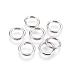 Tarnish Resistant 304 Stainless Steel Saw Cut Open Jump Rings STAS-P212-25P-10-1