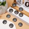 10 Sets Zinc Alloy Decorative Rivets BUTT-GF0001-20-6