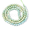 Anti-Tarnish Electroplate Bicone Glass Beads Strands X-EGLA-T021-4mm-16-09-2