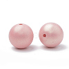 Spray Painted Style Acrylic Beads LS-MACR-T010-10mm-05-2