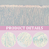 10 Yards Beading Sequins Polyester Tassel Ribbons SRIB-WH0026-12C-5