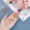 50Pcs 3 Style 316L Surgical Stainless Steel Beads STAS-DC0014-49-3