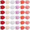 120Pcs 6 Colors Dyed Synthetic Coral Beads CORA-SC0001-28A-7