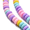 Handmade Polymer Clay Beads Strands CLAY-N008-008M-3