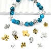 120Pcs 12 Styles Tibetan Style Zinc Alloy Beads FIND-YW0011-84-2