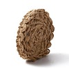 Braided Burlap Ribbon OCOR-WH0073-76-3