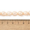 Natural Cultured Freshwater Pearl Beads Strands PEAR-I007-01F-07B-5