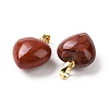 Natural Red Jasper Pendants G-I311-A25-G-2