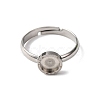304 Stainless Steel Adjustable Ring Components STAS-B098-02B-P-2