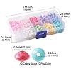 700Pcs 10 Styles AS Plastic & Opaque Acrylic Beads MACR-FS0001-47-5