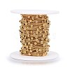 Ion Plating(IP) 304 Stainless Steel Twisted Chains/Curb Chains CHS-H024-01G-A-2