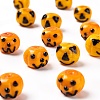 20Pcs 2 Style Autumn Theme Handmade Lampwork Beads LAMP-LS0001-02-4