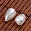 Teardrop Imitation Pearl Acrylic Beads OACR-L004-3424-2