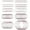 Iron Double Loops Jump Rings Split Rings and Iron Split Key Rings PH-IFIN-G079-05P-1