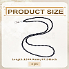 1Pc Plastic Imitation Pearl Beaded Dress Helpers DIY-LP0004-10B-2
