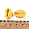 Baking Paint Cowrie Shell Beads SSHEL-M023-01K-3