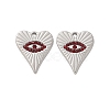 304 Stainless Steel Pendants STAS-L022-109P-03-1