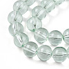 Baking Paint Transparent Glass Beads X1-DGLA-N006-8mm-08-3