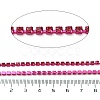 Iron Rhinestone Cup Chains CH-A008-01G-3