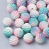 Imitation Pearl Acrylic Beads OACR-T004-10mm-03-1