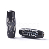 Tibetan Style Longevity & Spider Pattern dZi Beads TDZI-D008-16-1