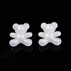 Opaque Acrylic with Glitter Powder Beads X-SACR-G024-05-2