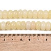 Dyed Natural White Jade Beads Strands G-G107-A45-01-4
