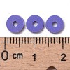 Handmade Polymer Clay Beads X-CLAY-Q251-6.0mm-52-3