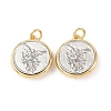 Brass Pendants KK-K408-03B-G-1