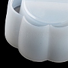 Flower DIY Silicone Candle Cup Molds DIY-P078-06-6