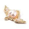 Plastic Imitation Pearl Pendants FIND-I017-06G-3