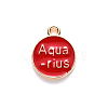 Alloy Enamel Pendants ENAM-S124-01B-07J-3